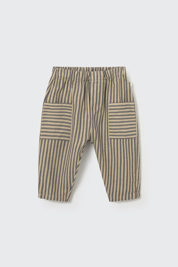 Cozmo Baby Pants Nepal - Stone Striped