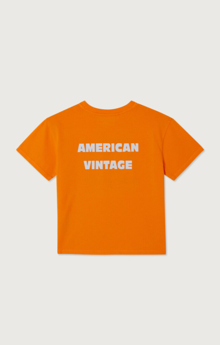 American Vintage T-Shirt Fizvalley - Carotte Vintage