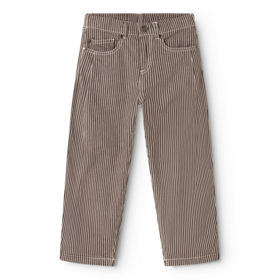 MarMar Soft Denim Bottom - Dark Brownie Stripe