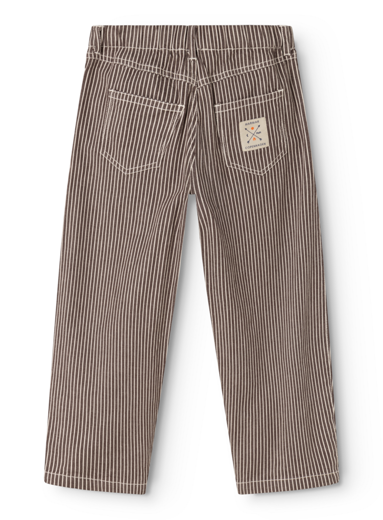 MarMar Soft Denim Bottom - Dark Brownie Stripe