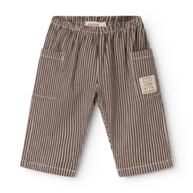 MarMar Panto Soft Denim Bottom - Dark Brownie Stripe