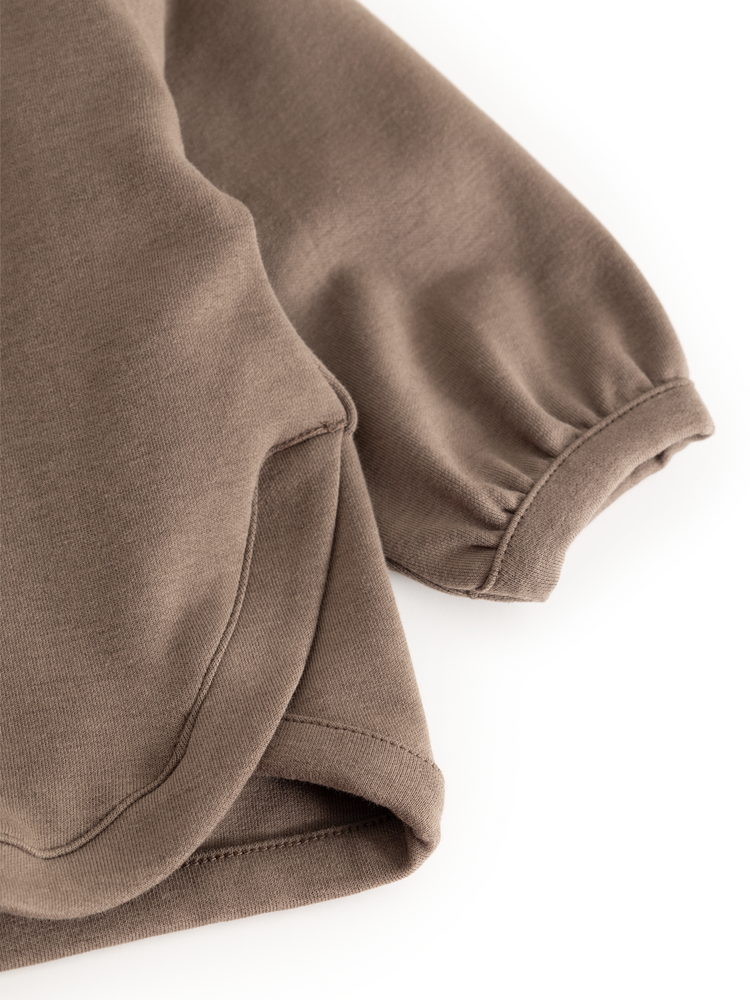 MarMar Toan Double Jersey Top - Dusty Brown