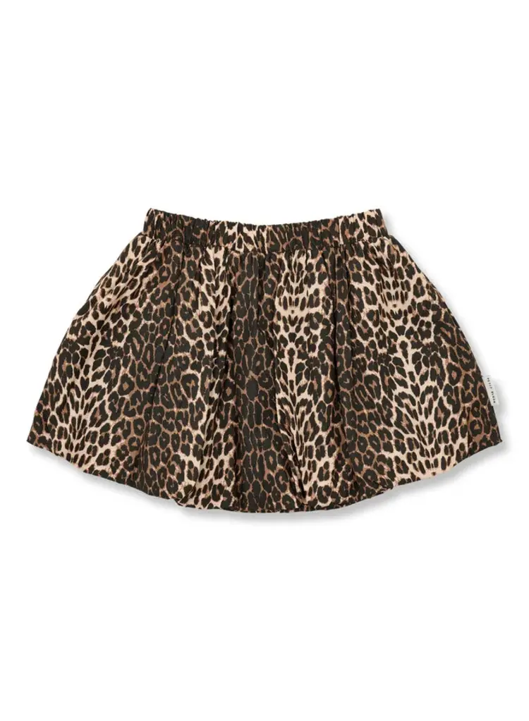 Petit Blush Ballon Skirt - Leopard AOP