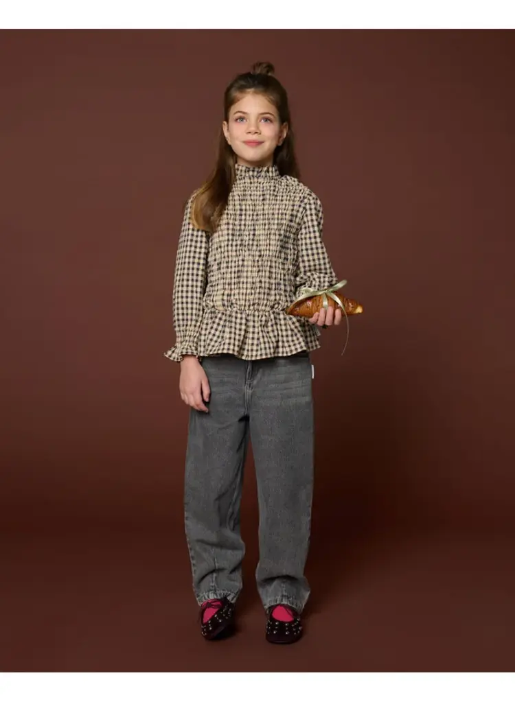 Petit Blush Ballon Fit Jeans - Washed Grey
