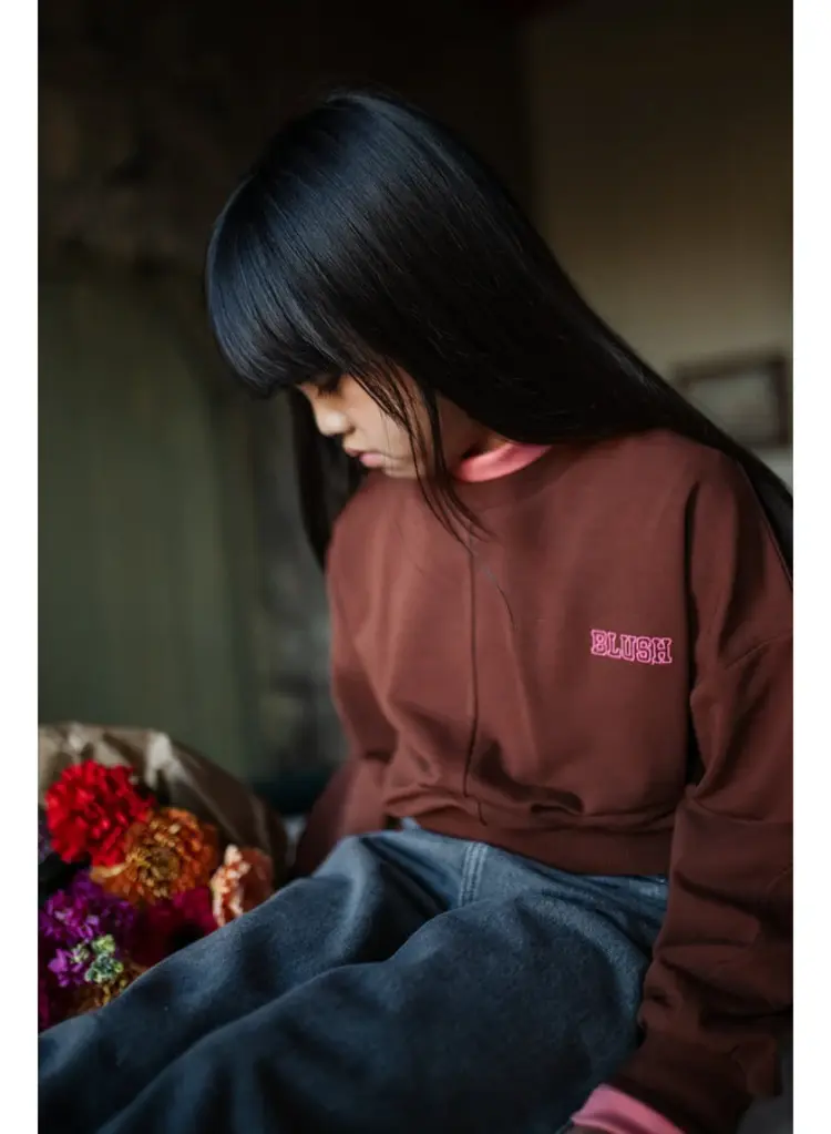 Petit Blush Luca Sweater - Brown