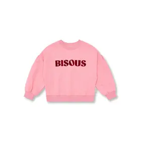 Petit Blush Easy Sweater Bisous - Rose