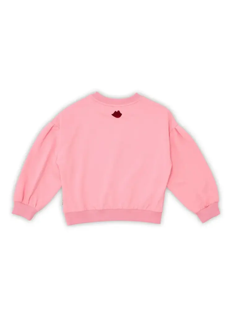Petit Blush Easy Sweater Bisous - Rose