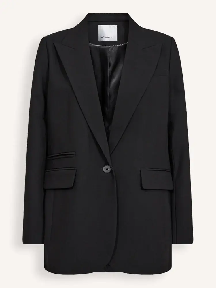 Co'Couture Vola Single Oversize Blazer - Black