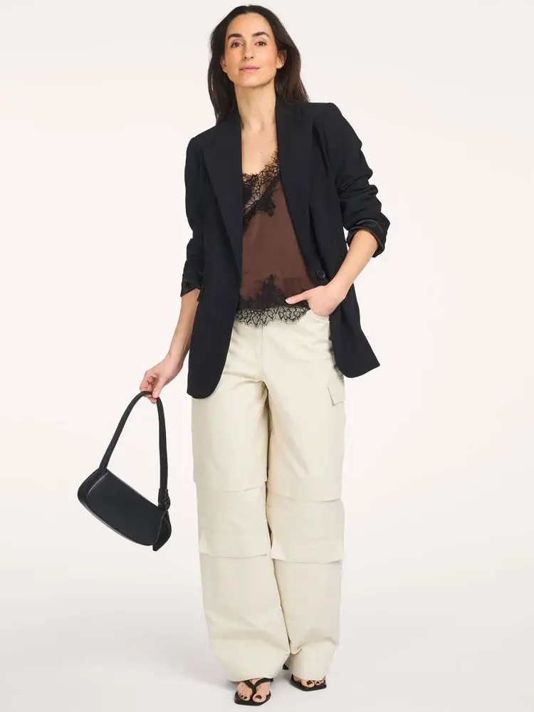 Co'Couture Vola Single Oversize Blazer - Black