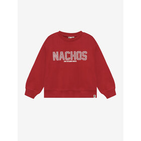 Daily7 Oversized Sweater Artwork - Rytmic Red