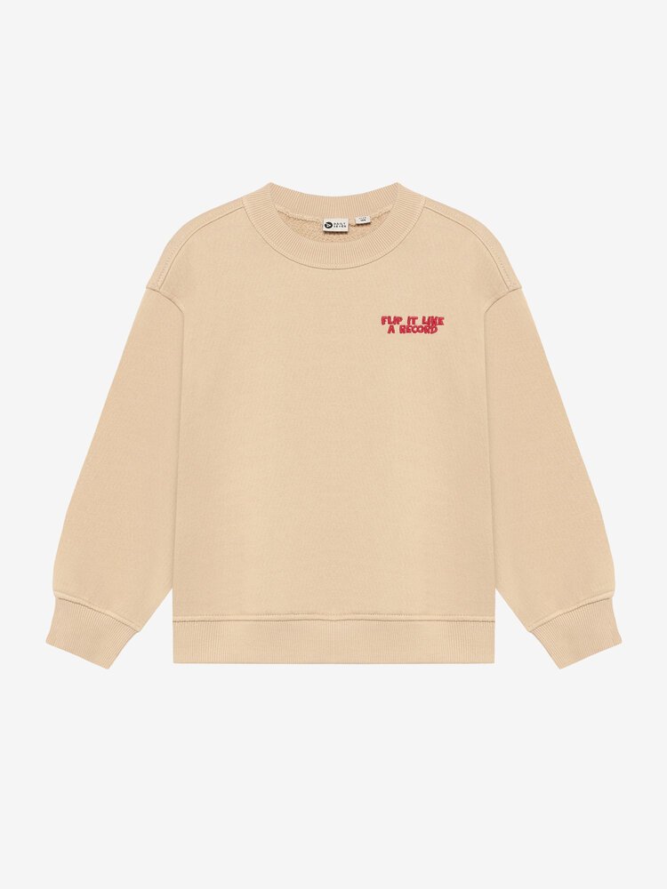 Daily7 Oversized Sweater Backprint - Ginger Root