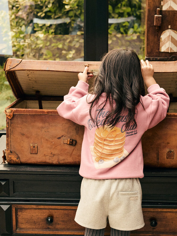 Daily7 Sweater Backprint - Lila