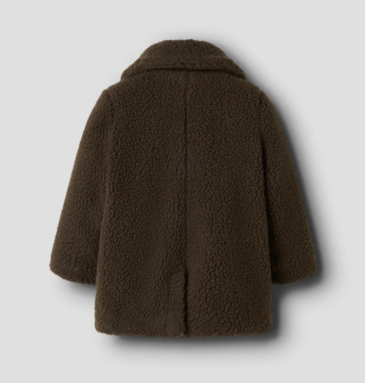 Lil'Atelier Nalo Long Jacket - Dark Earth