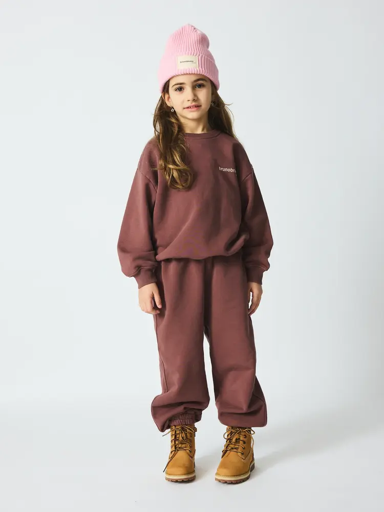 Brunobruno Ella Pants - Marron Plum