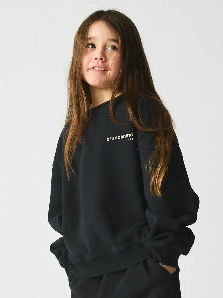 Brunobruno Norah Sweatshirt - Jet Black