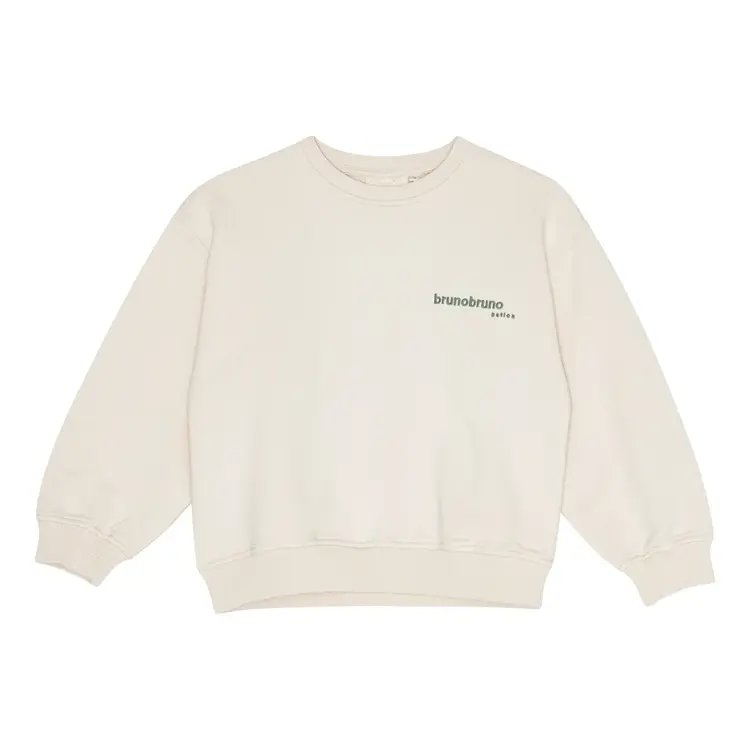 Brunobruno Norah Embr Sweatshirt - Rainy Day