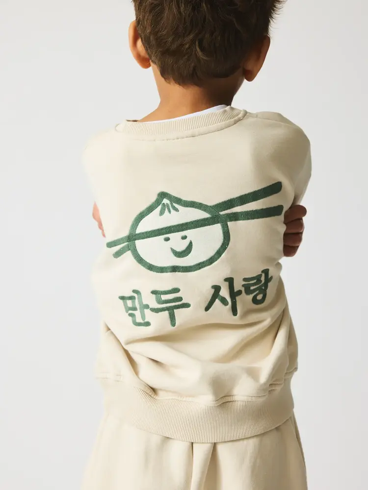 Brunobruno Norah Embr Sweatshirt - Rainy Day
