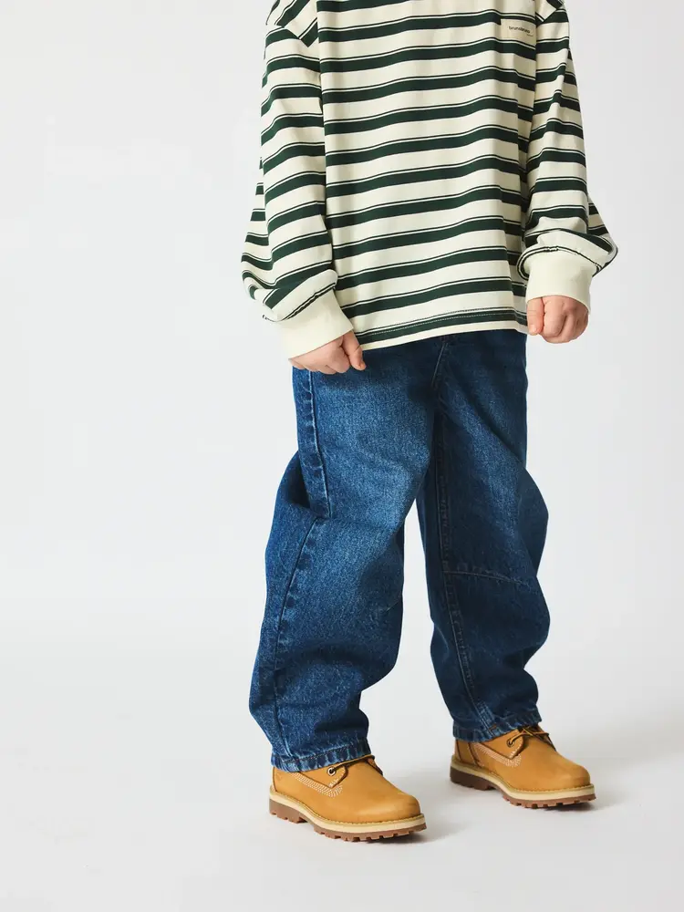 Brunobruno Daon Blue Jeans - Dark Blue Denim