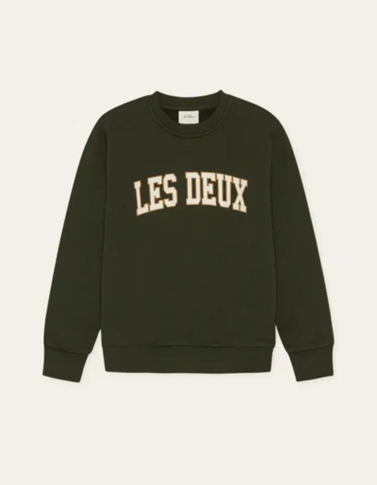 Les Deux College Sweatshirt - Rosin Green