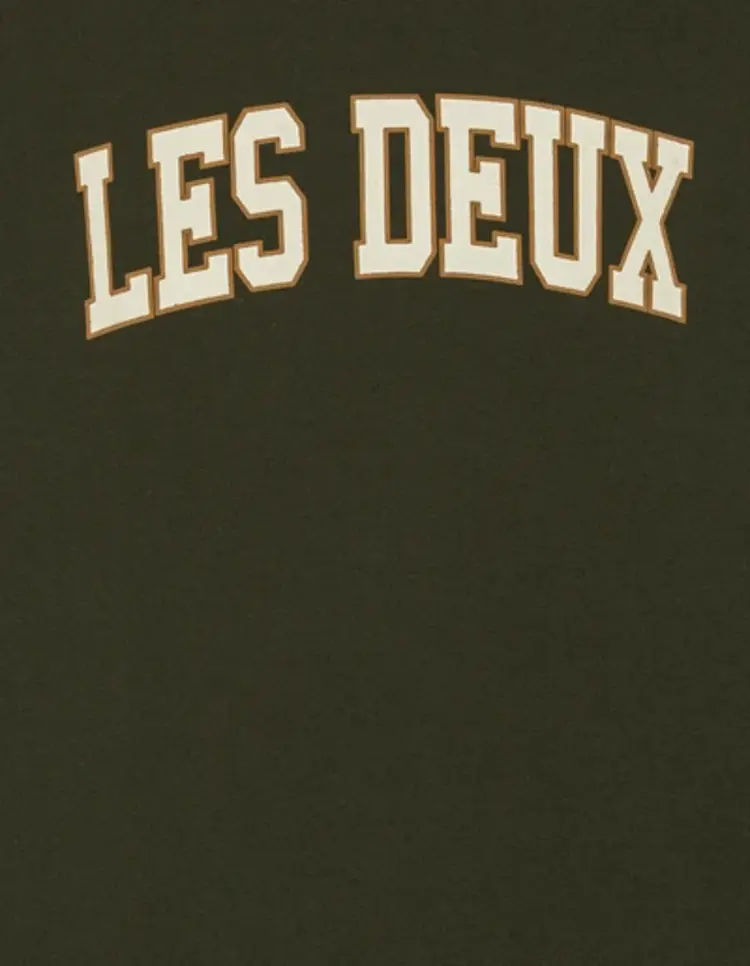 Les Deux College Sweatshirt - Rosin Green