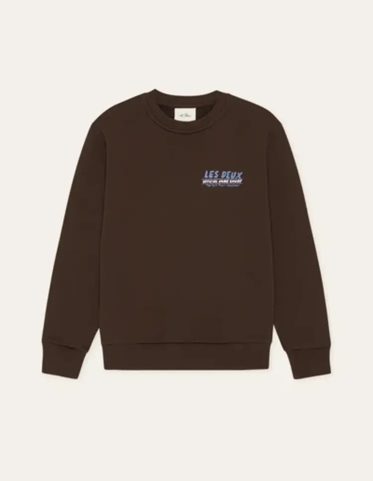 Les Deux Record Sweatshirt - Molé Brown