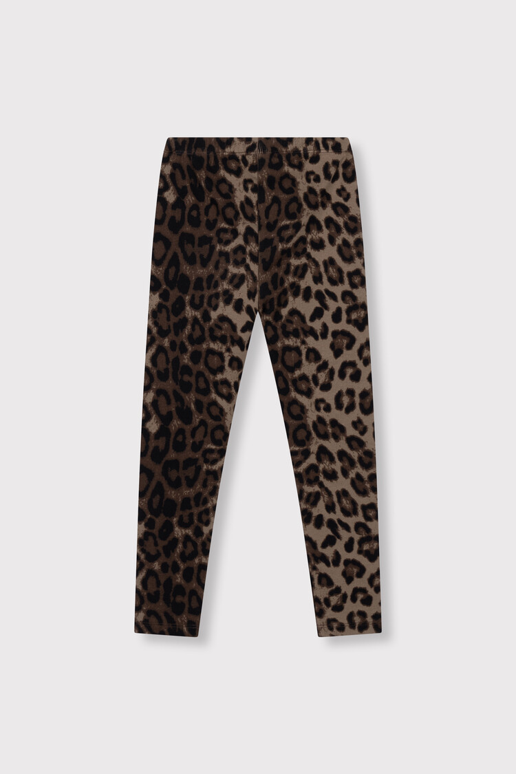 Alix the label Kids Knitted Tiger Legging - Animal