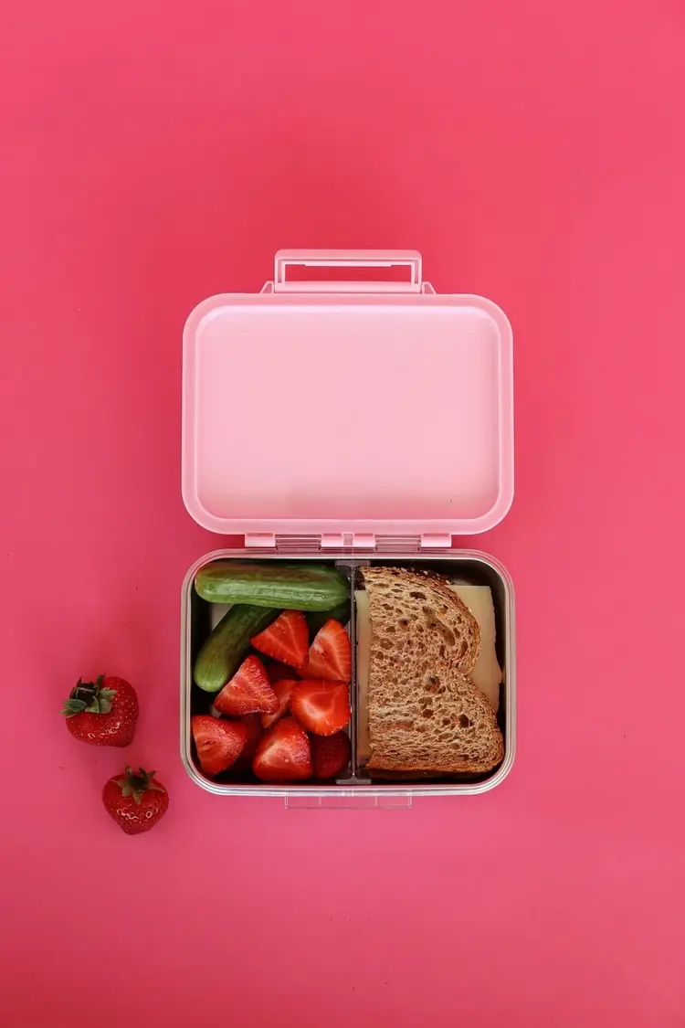 Studio Noos RVS Lunchbox - Soft Pink