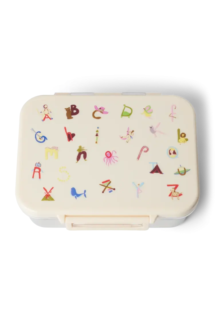 Studio Noos RVS Lunchbox - Alphabet