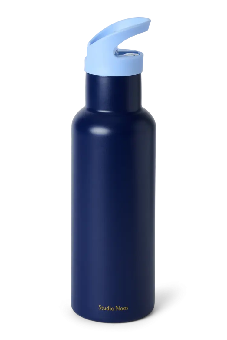 Studio Noos Drink Bottle Medium - Dark Blue