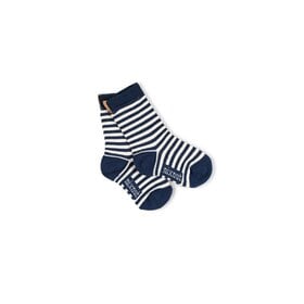 Nixnut Striped socks - navy stripe