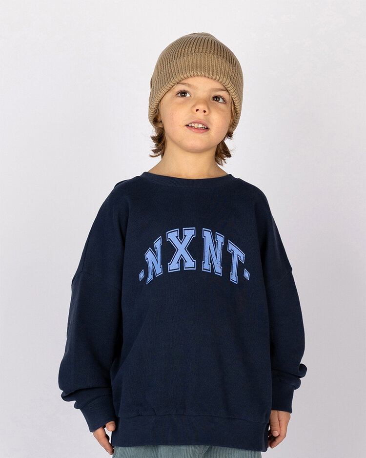 Nixnut Logo sweater - navy