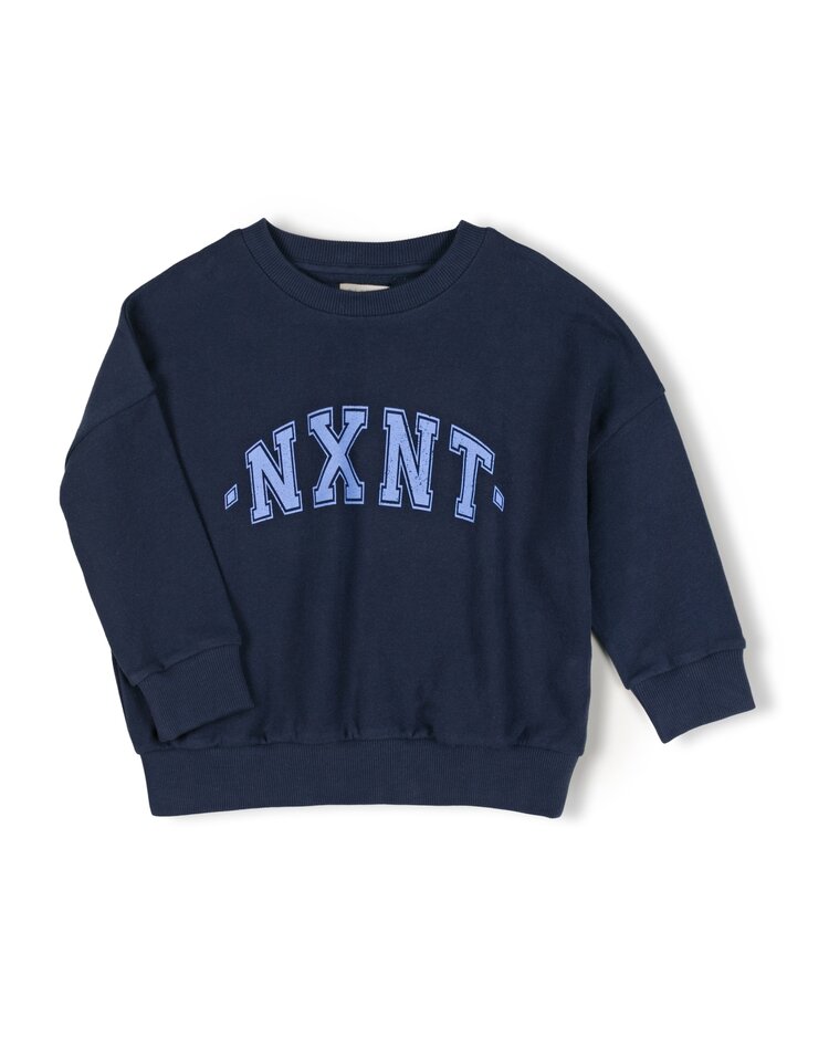 Nixnut Logo sweater - navy