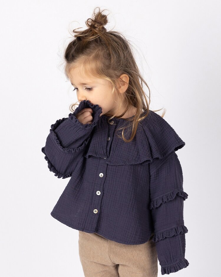 Nixnut Sel Blouse - ocean