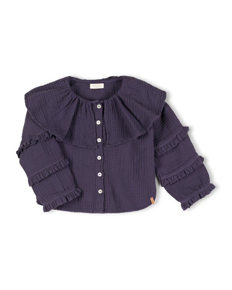 Nixnut Sel Blouse - ocean