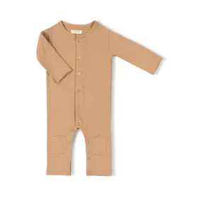 Nixnut Butt Onesie - Biscuit