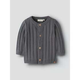 Lil'Atelier Baby Omon Ls Knit  - Poppy Seed
