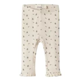 Lil'Atelier Baby Lago Slim Legging - Blue Flower