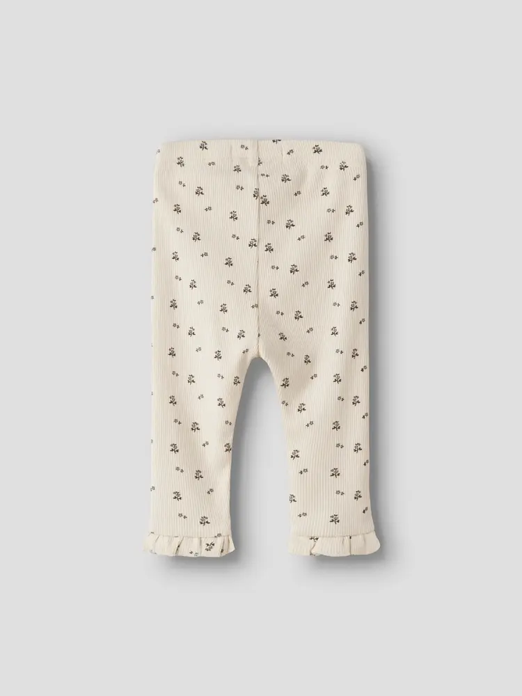 Lil'Atelier Baby Lago Slim Legging - Blue Flower