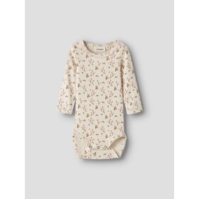 Lil'Atelier Baby Lago Ls Slim Body - Rose Flower