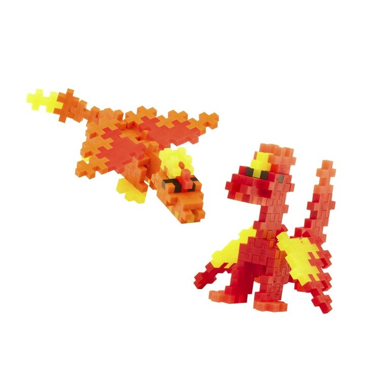 Plus - Plus Tube 100 stuks - Fire Dragons
