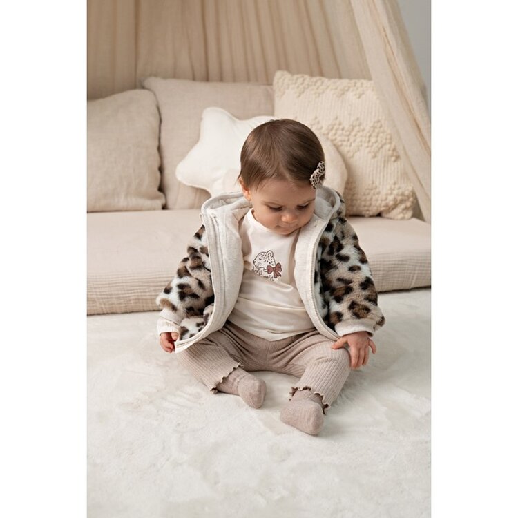 Feetje Legging rib - Dress to Impress - Taupe Melange