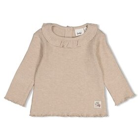 Feetje Longsleeve Rib - Dress to Impress - Taupe Melange
