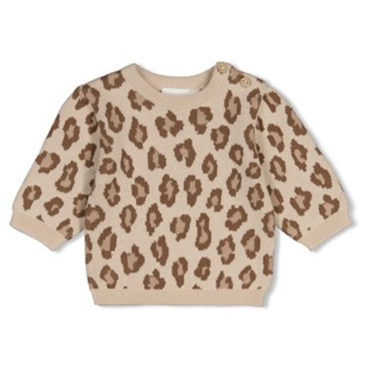 Feetje Sweater Gebreid the Knits - Zand