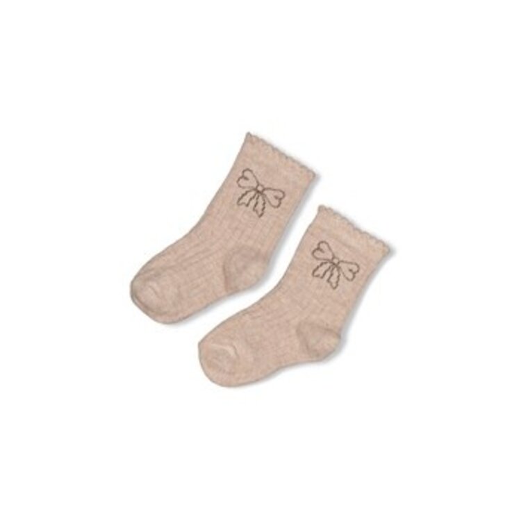 Feetje Sokken - Taupe Melange