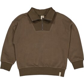 LEVV Sweater Diecke - Dark Green