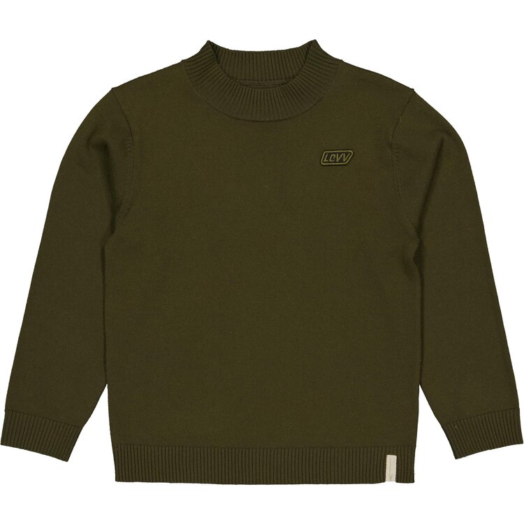 LEVV Sweater Djarno - Dark Green