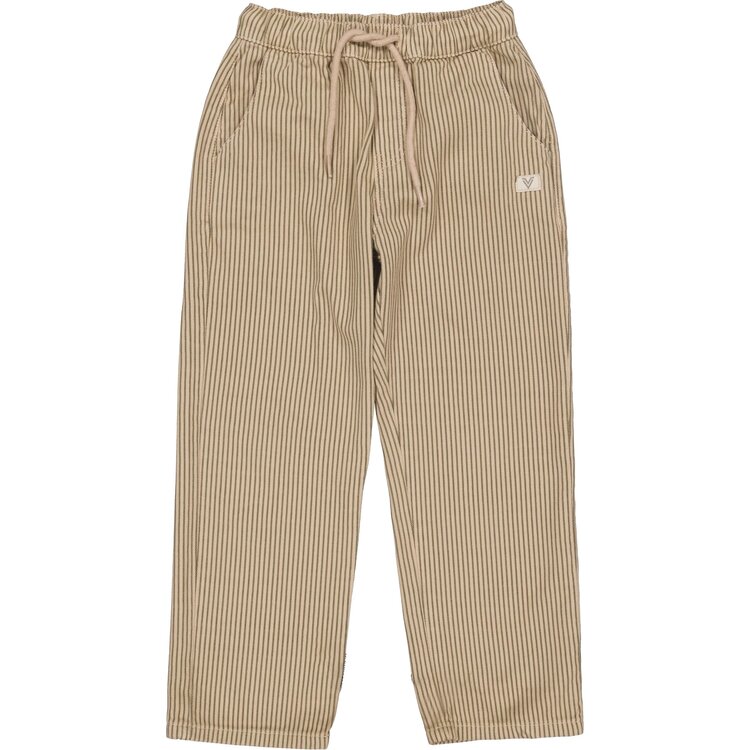 LEVV Pants Douglas - Dark Green Stripe