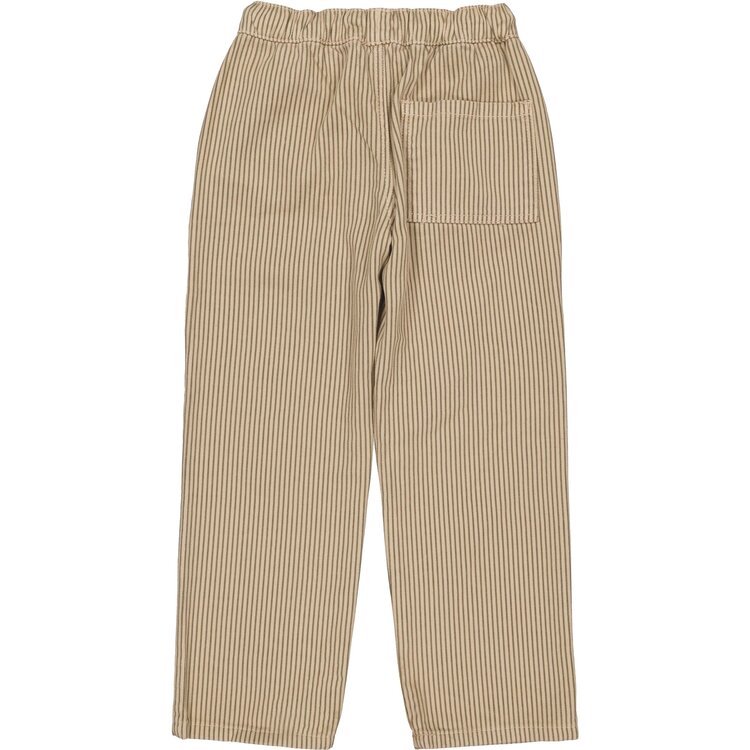 LEVV Pants Douglas - Dark Green Stripe