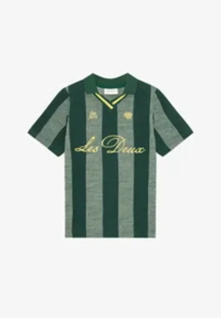 Les Deux Jacquard Football Jersey Kids - Pine Green