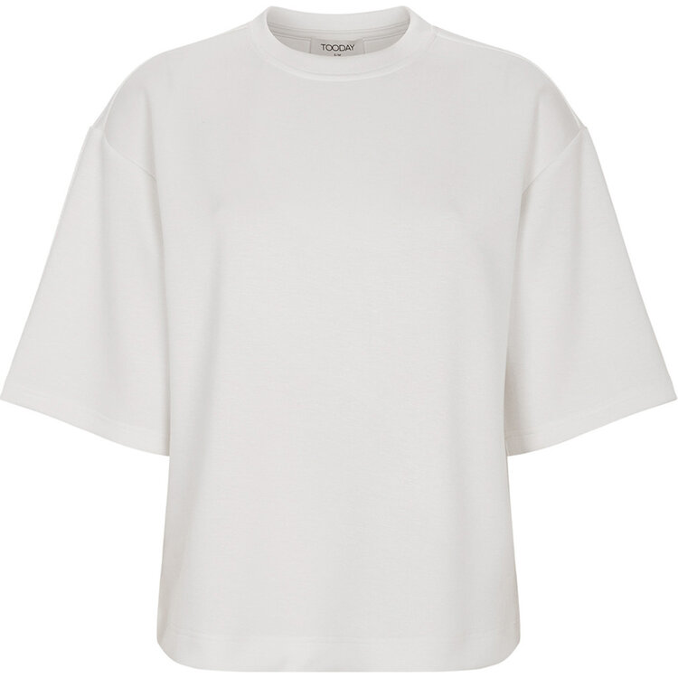 Tooday Azra Boxy T-Shirt - Snow White